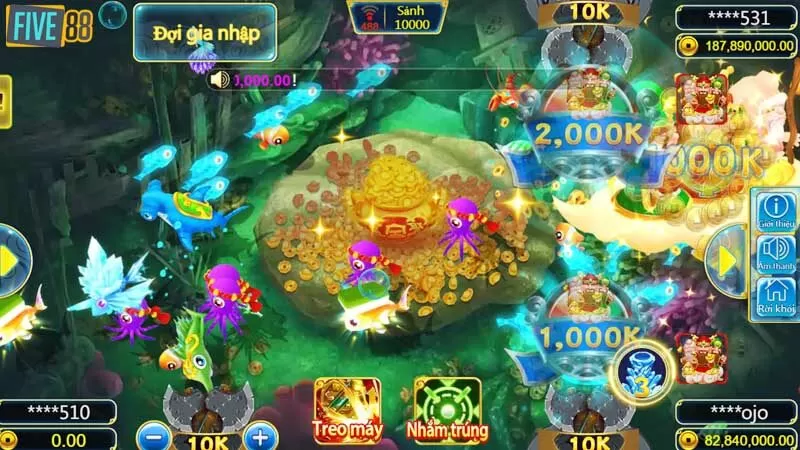 Làm chủ tốc độ vũ khí trong Tiên bắn cá