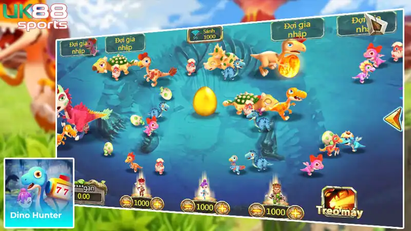 Tải app và lập tài khoản để chơi Dino Hunter nhanh hơn